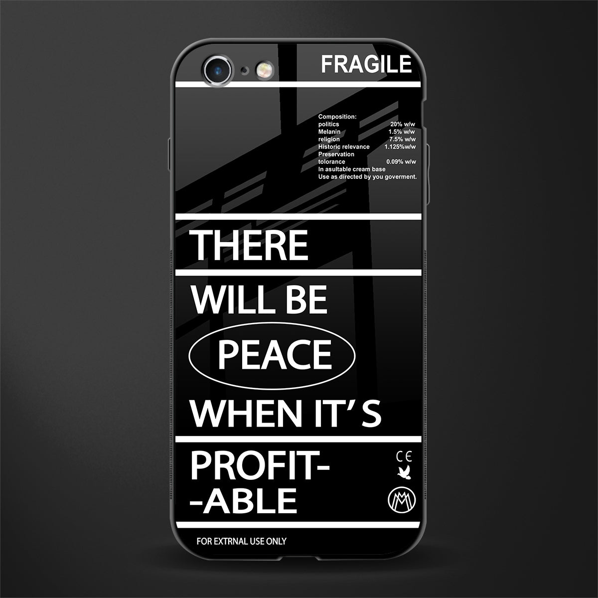 when it's profitable glass case for iphone 6s plus image