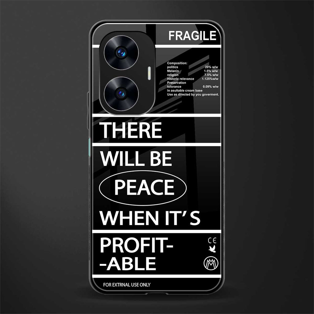 when it's profitable back phone cover | glass case for realme c55