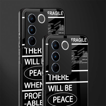 when it's profitable back phone cover | glass case for vivo v27 pro 5g