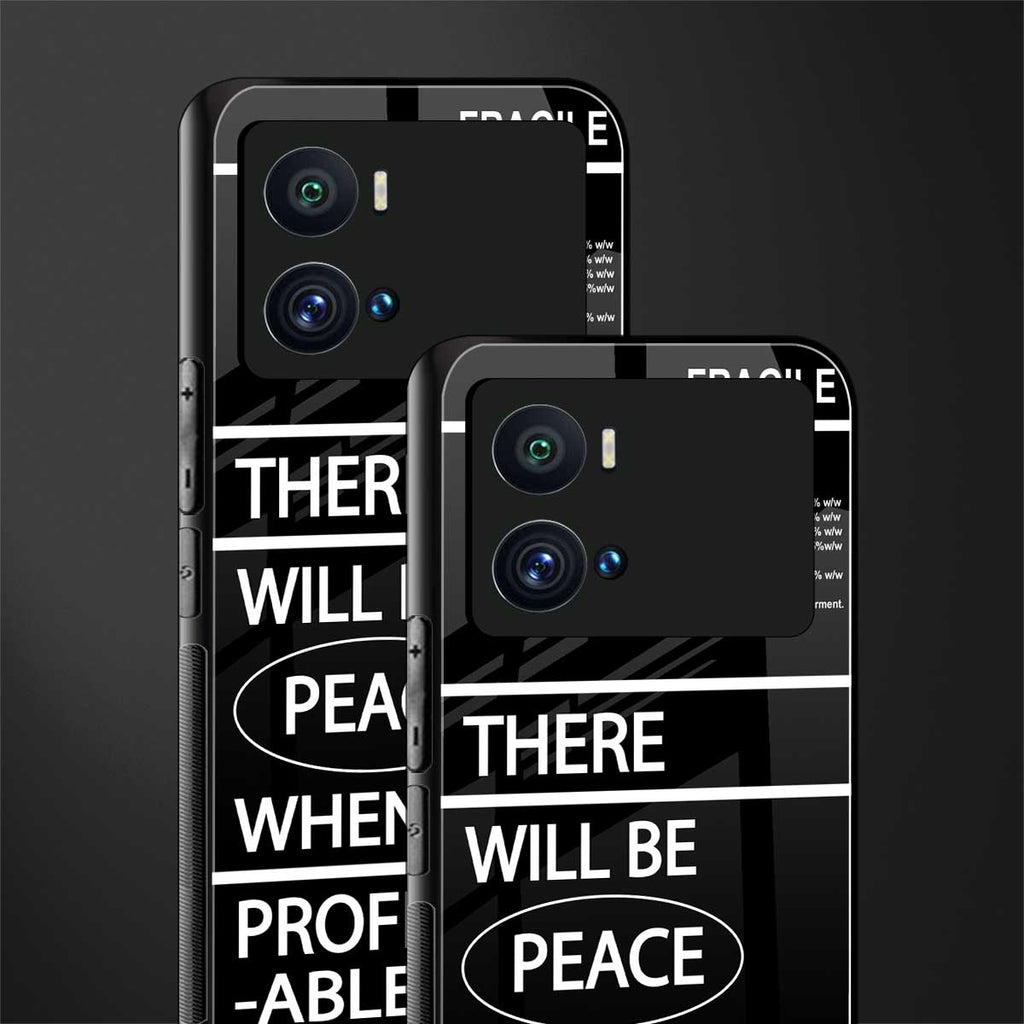 when it's profitable back phone cover | glass case for iQOO 9 Pro