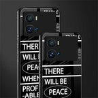 when it's profitable back phone cover | glass case for iQOO 9 Pro