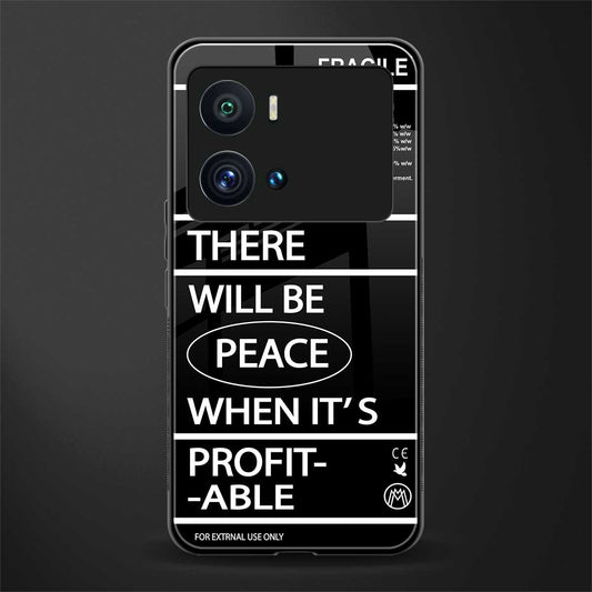 when it's profitable back phone cover | glass case for iQOO 9 Pro