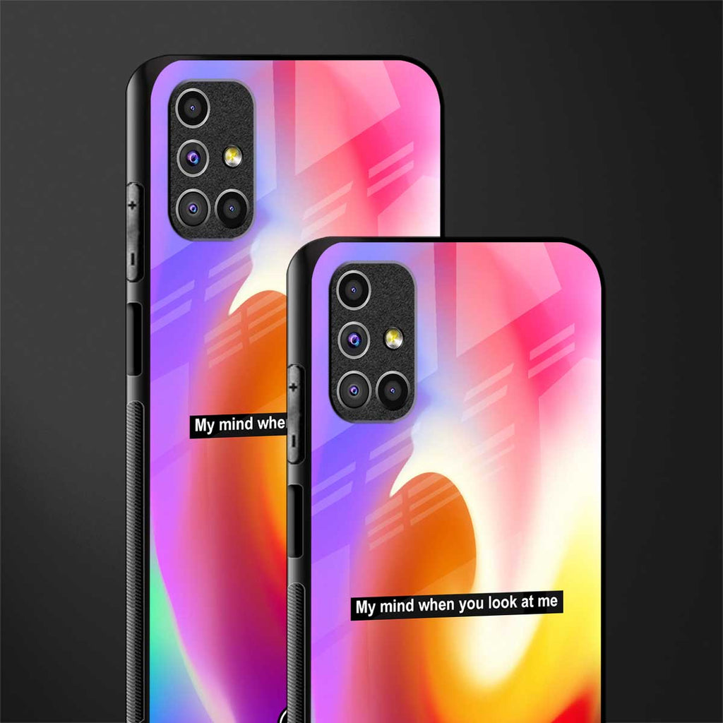 when you look at me glass case for samsung galaxy m31s image-2