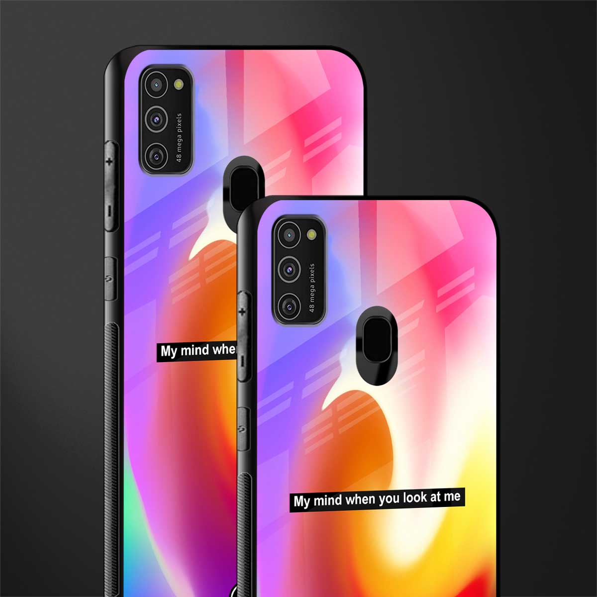when you look at me glass case for samsung galaxy m30s image-2