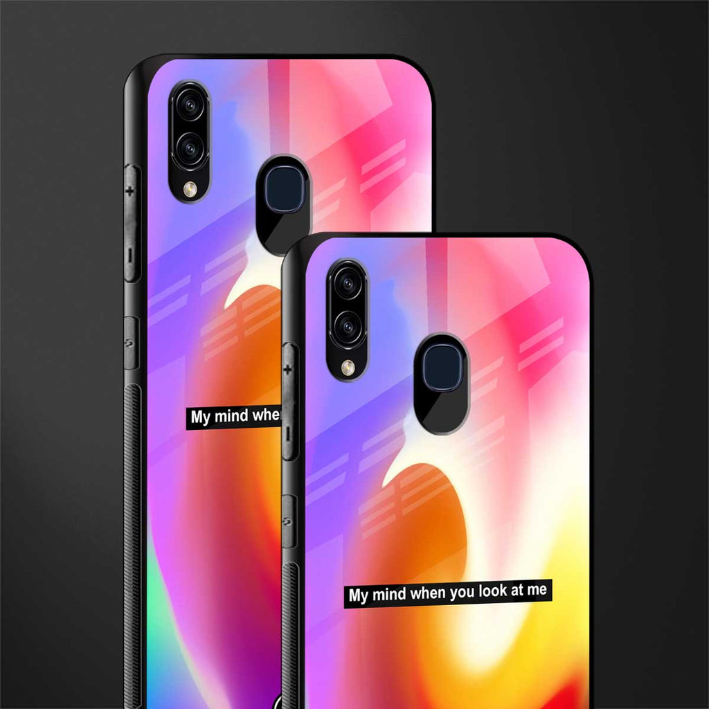 when you look at me glass case for samsung galaxy m10s image-2