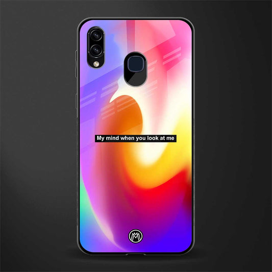 when you look at me glass case for samsung galaxy a20 image