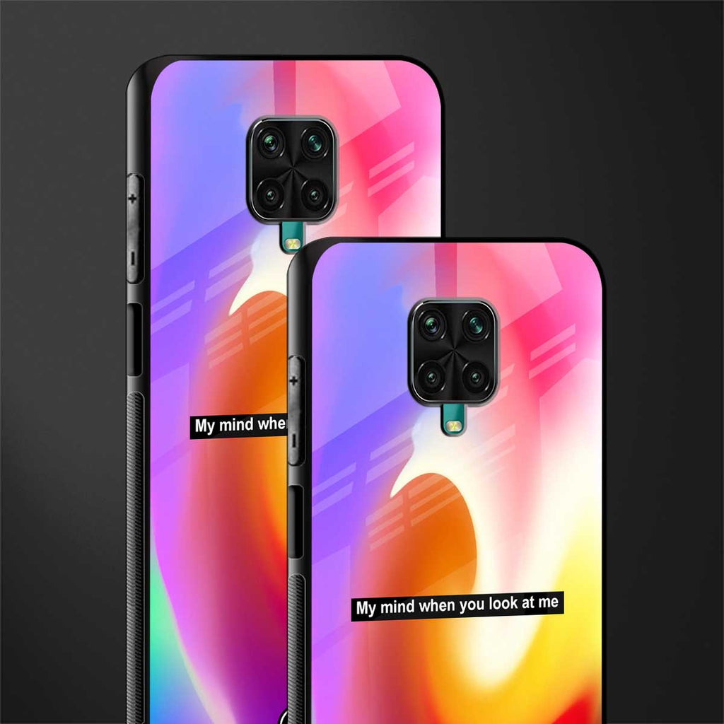 when you look at me glass case for redmi note 9 pro image-2