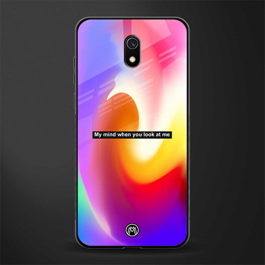 when you look at me glass case for redmi 8a image