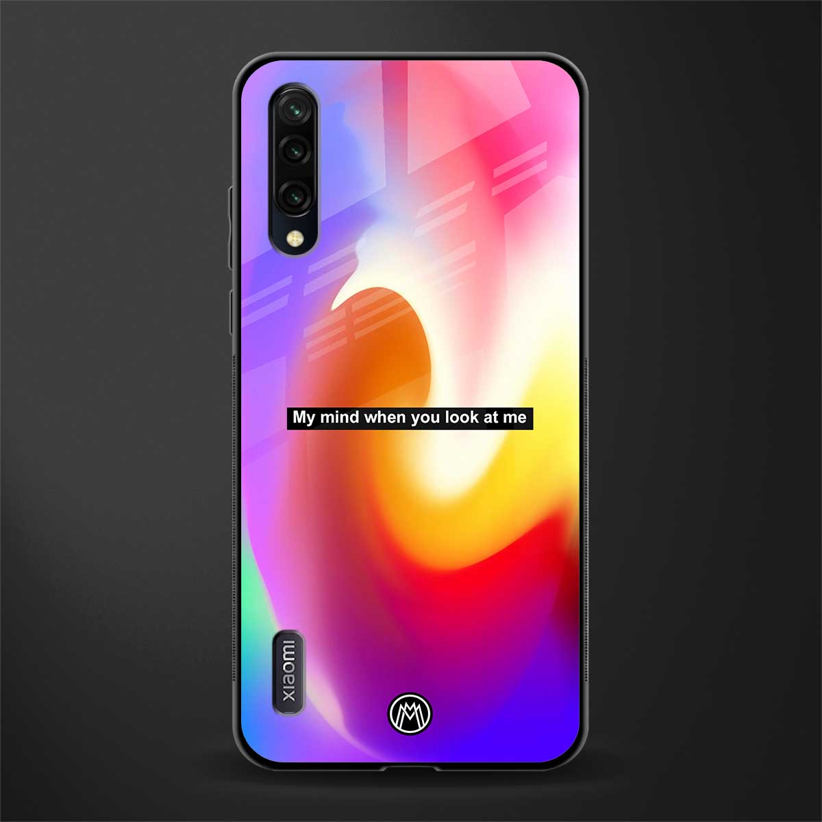 when you look at me glass case for mi a3 redmi a3 image