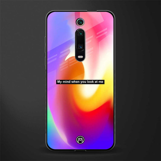when you look at me glass case for redmi k20 pro image