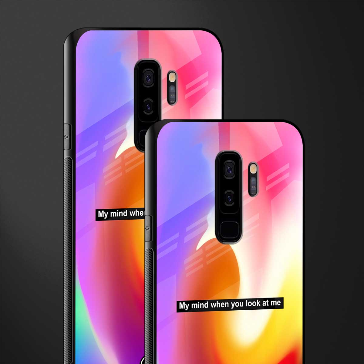 when you look at me glass case for samsung galaxy s9 plus image-2