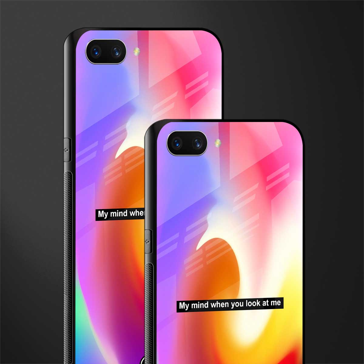 when you look at me glass case for realme c1 image-2