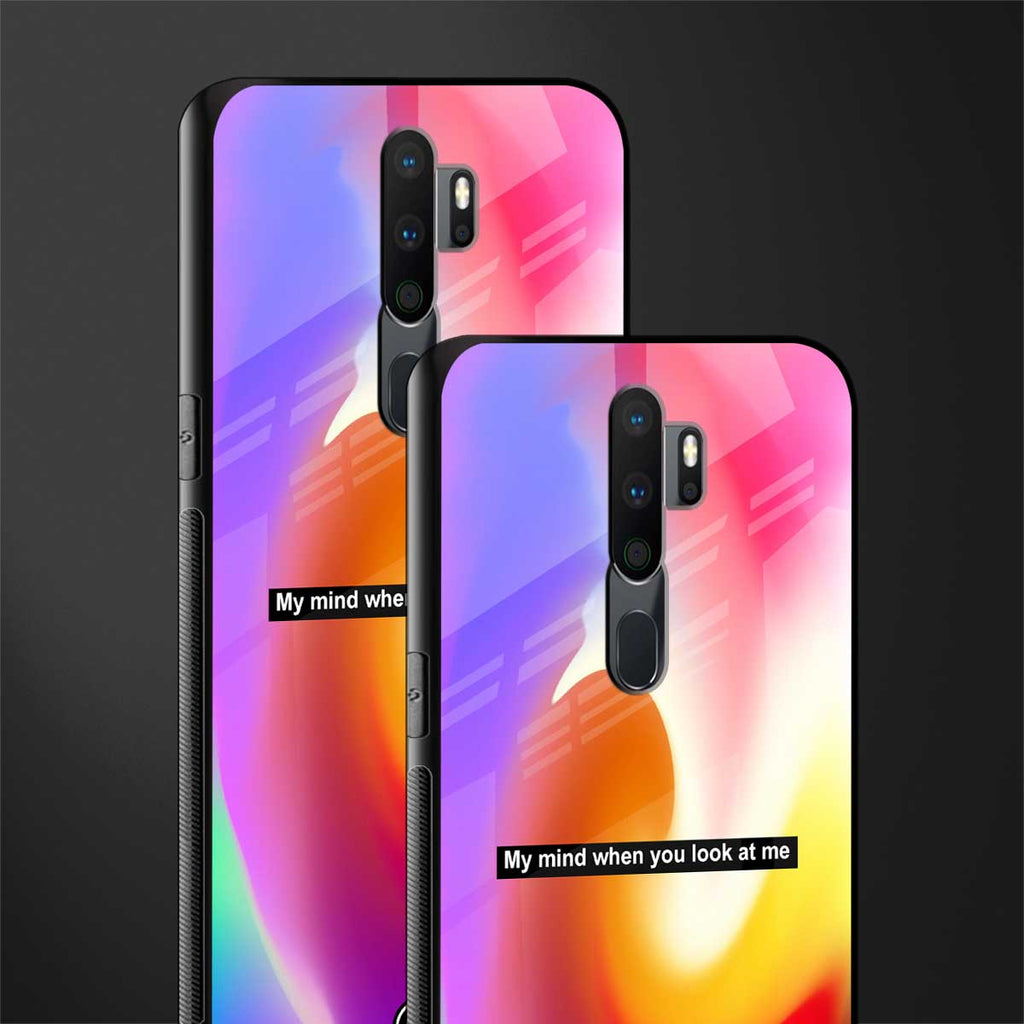 when you look at me glass case for oppo a5 2020 image-2