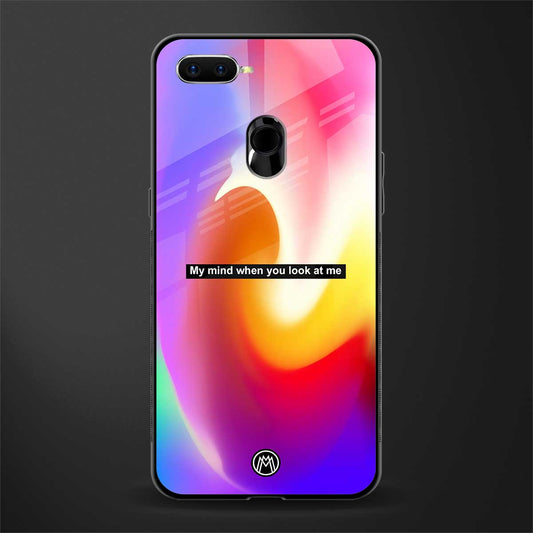 when you look at me glass case for oppo a5s image