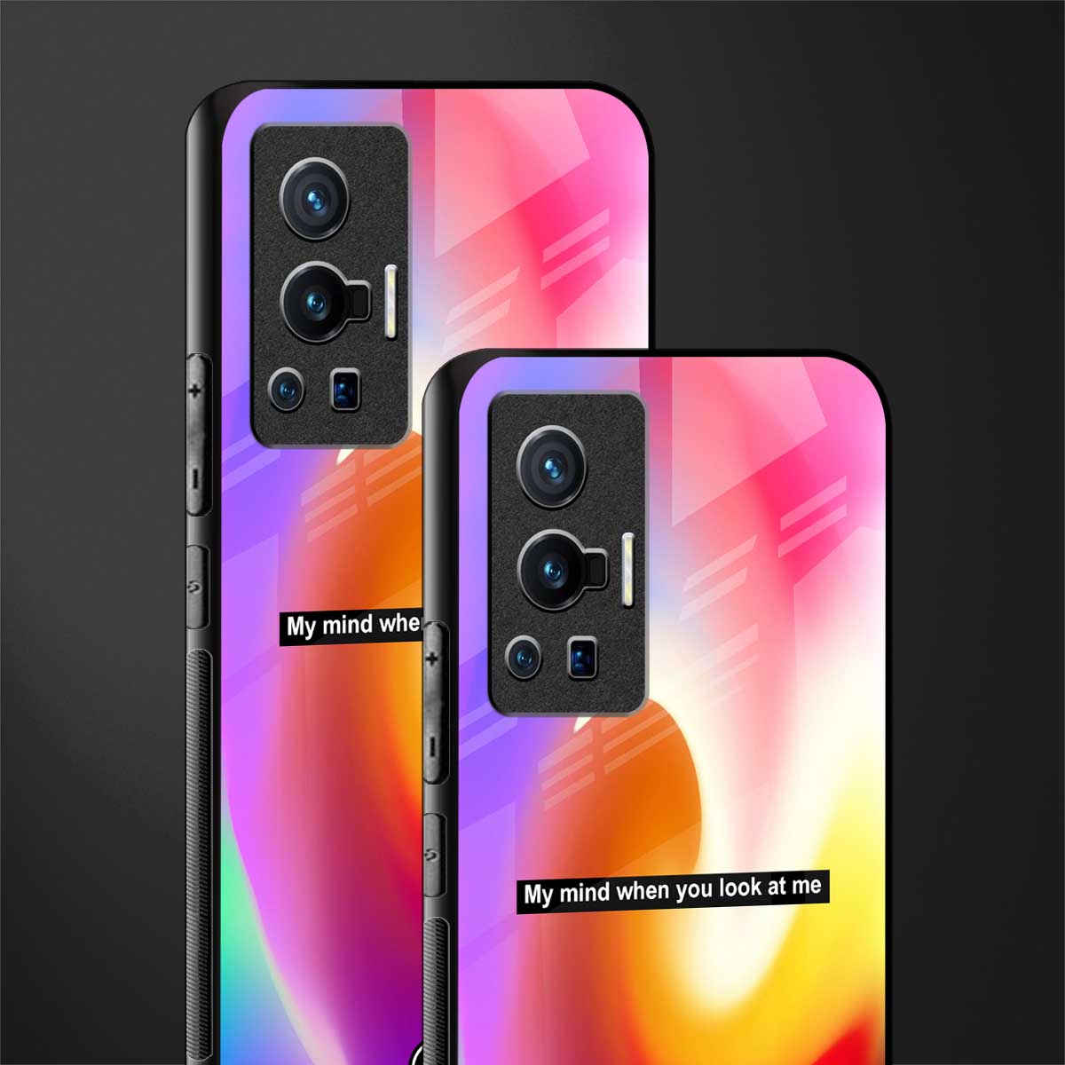 when you look at me glass case for vivo x70 pro image-2
