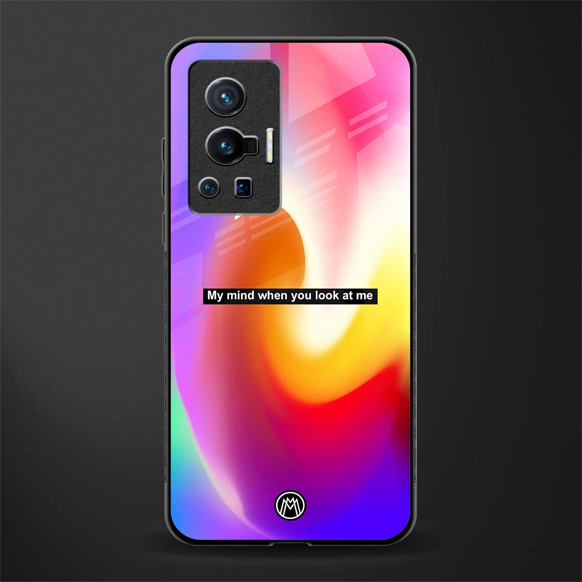 when you look at me glass case for vivo x70 pro image