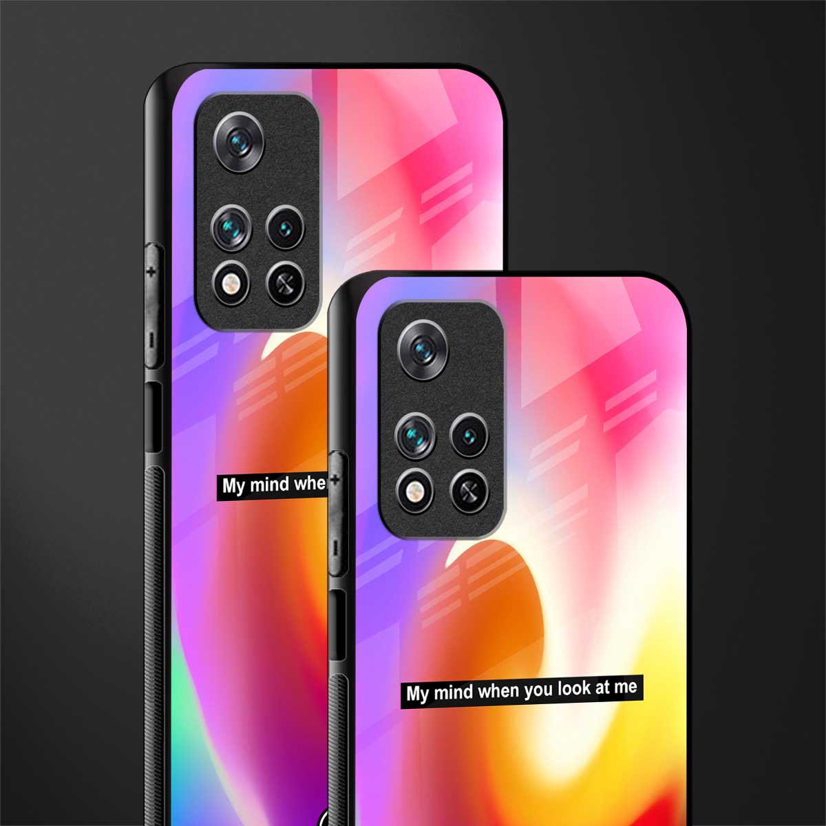 when you look at me glass case for poco m4 pro 5g image-2