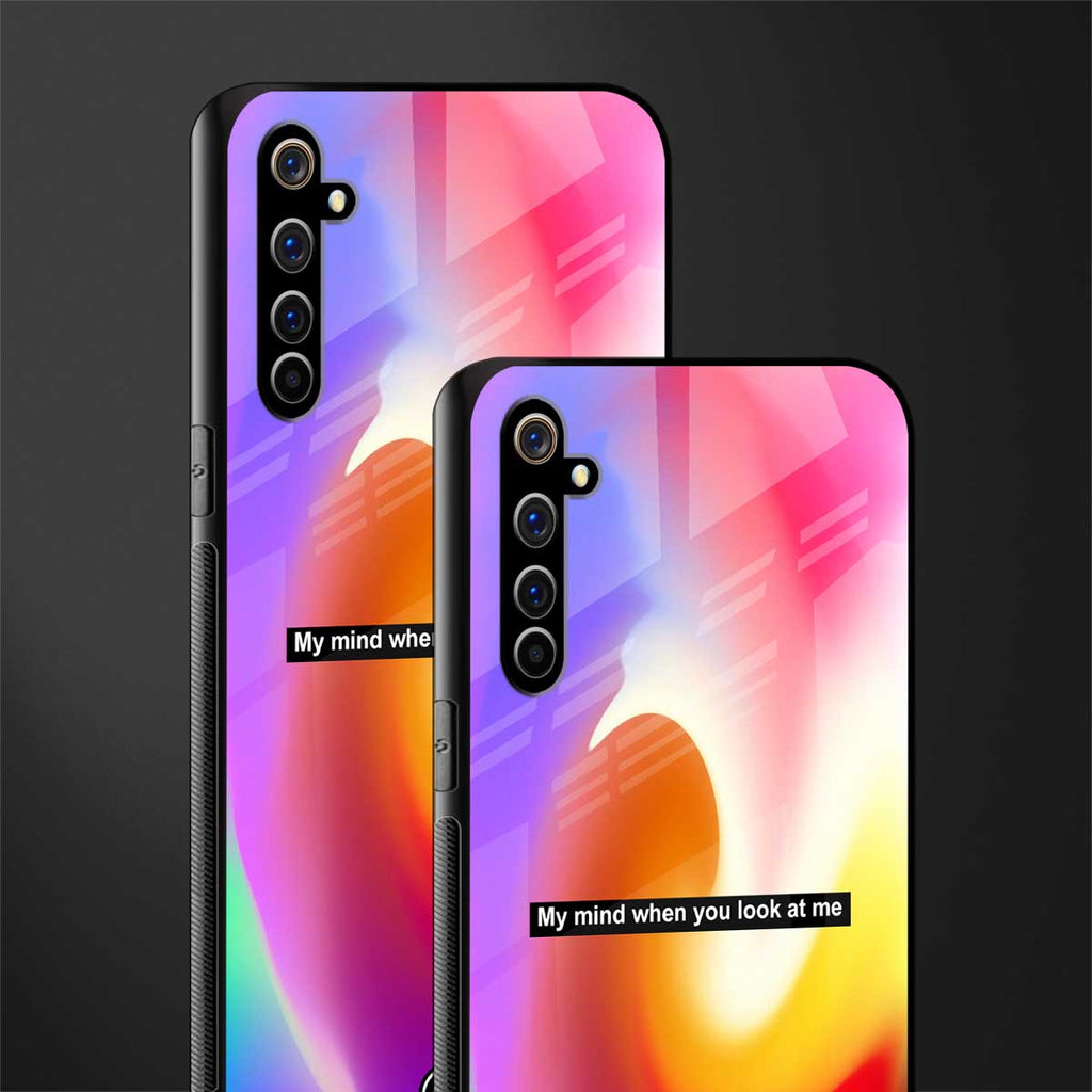 when you look at me glass case for realme x50 pro image-2
