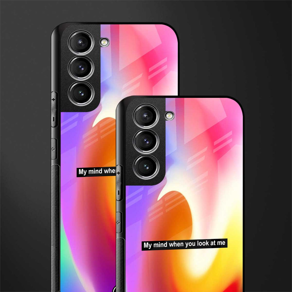 when you look at me glass case for samsung galaxy s21 fe 5g image-2