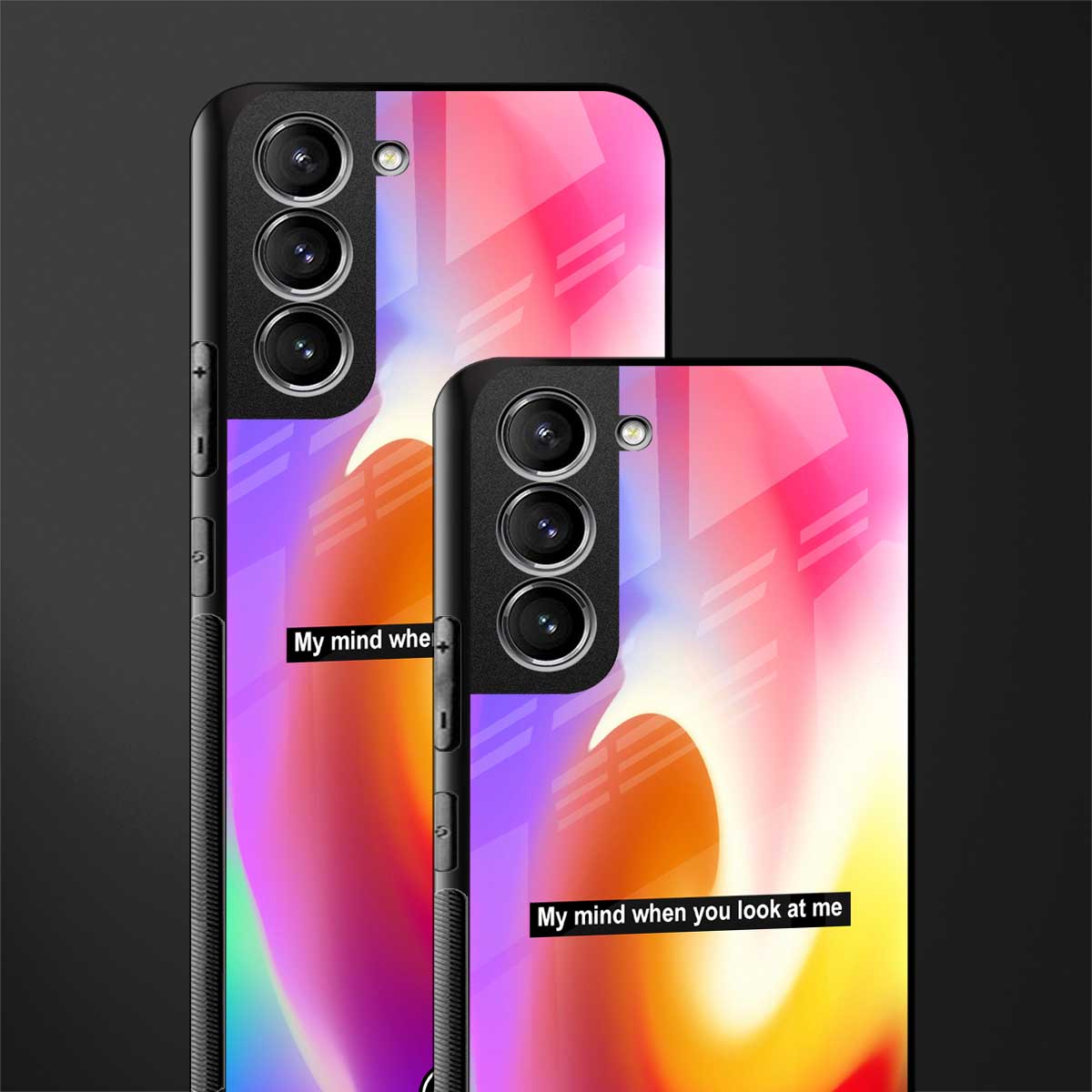 when you look at me glass case for samsung galaxy s21 plus image-2