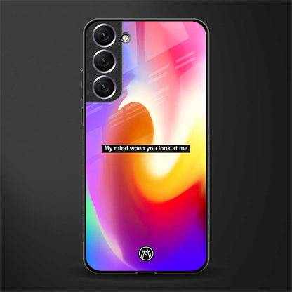 when you look at me glass case for samsung galaxy s21 image