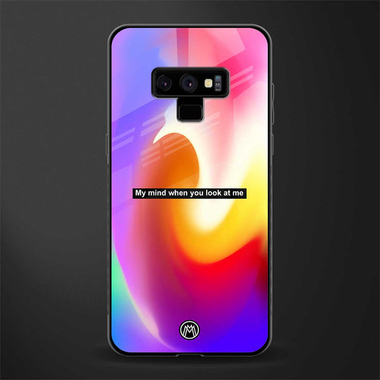 when you look at me glass case for samsung galaxy note 9 image