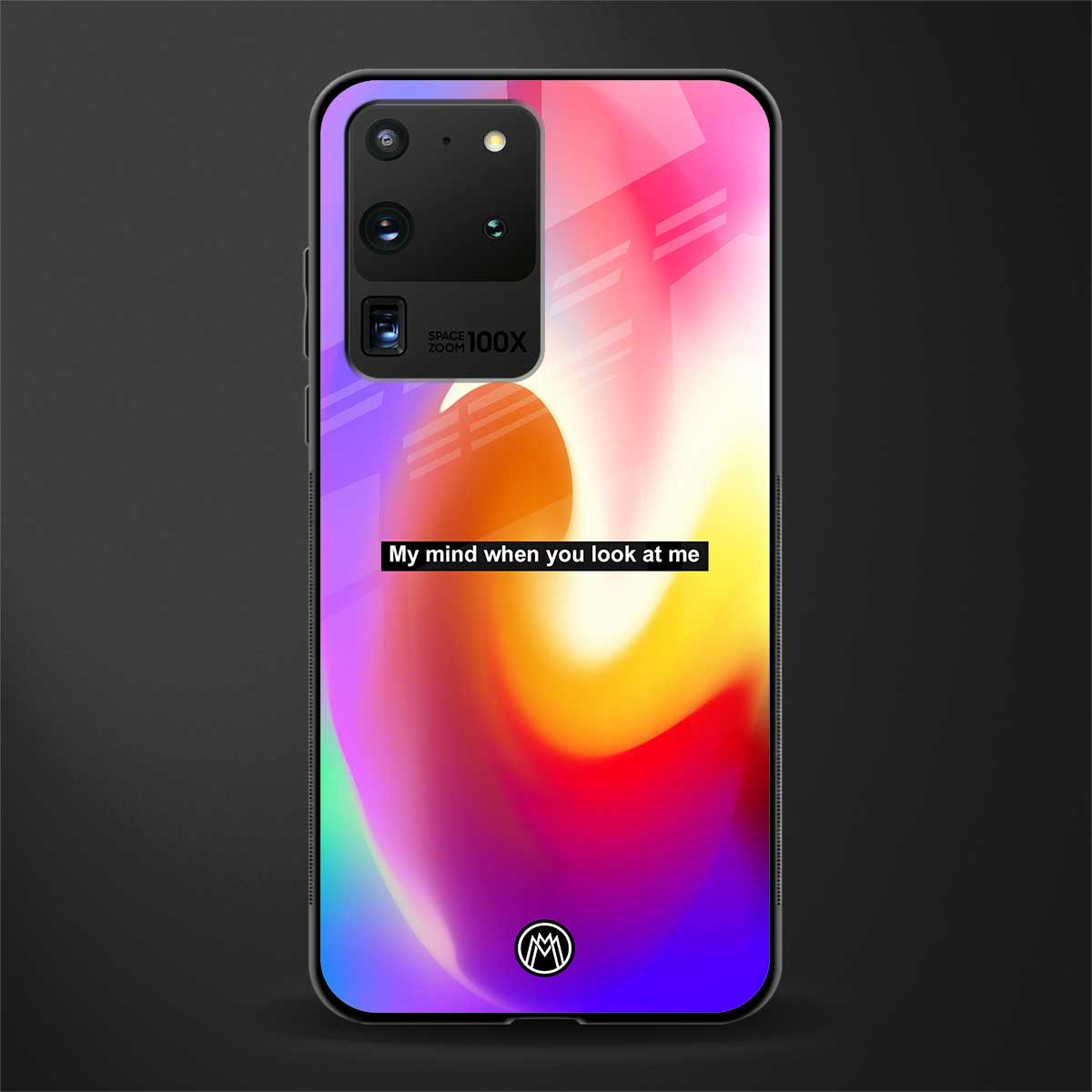 when you look at me glass case for samsung galaxy s20 ultra image