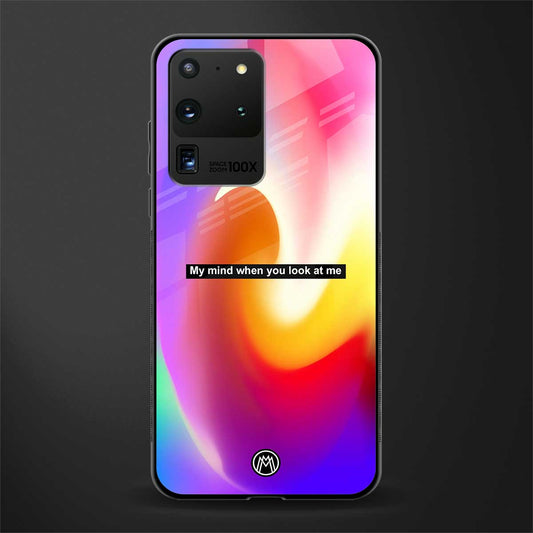 when you look at me glass case for samsung galaxy s20 ultra image