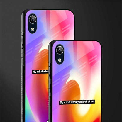 when you look at me glass case for vivo y1s without fingerprint image-2