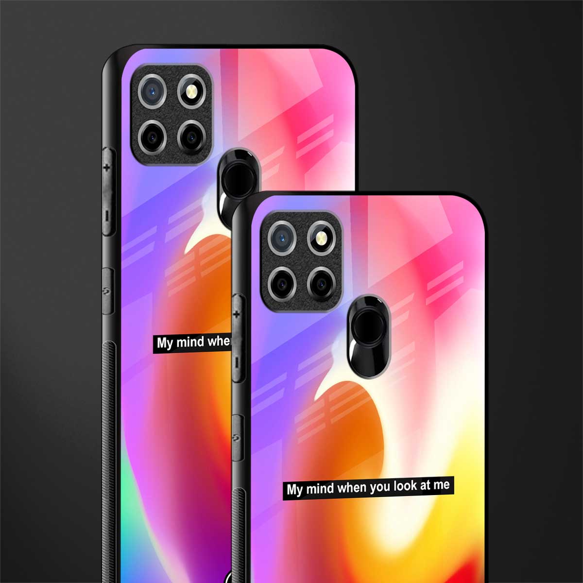 when you look at me glass case for realme narzo 30a image-2
