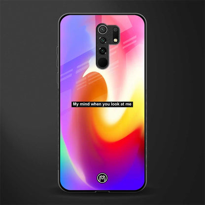 when you look at me glass case for redmi 9 prime image