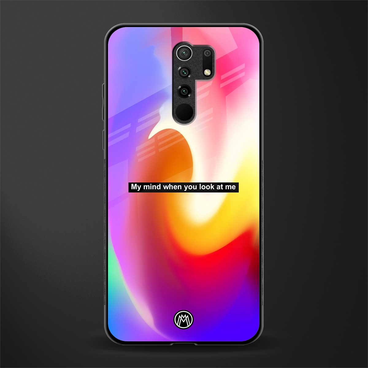 when you look at me glass case for poco m2 image
