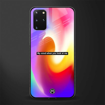 when you look at me glass case for samsung galaxy s20 plus image