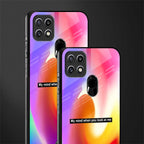 when you look at me glass case for oppo a15 image-2