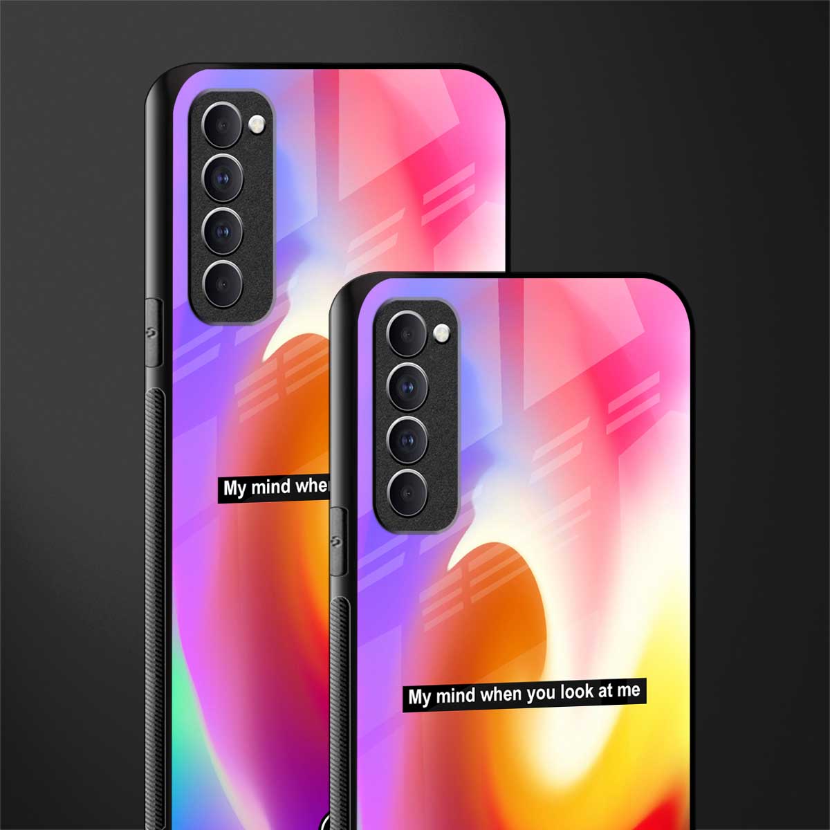 when you look at me glass case for oppo reno 4 pro image-2