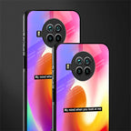 when you look at me glass case for mi 10i image-2