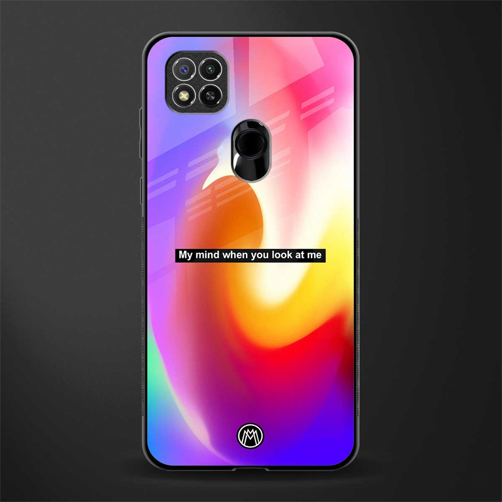 when you look at me glass case for redmi 9c image