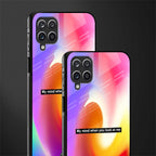 when you look at me glass case for samsung galaxy a12 image-2