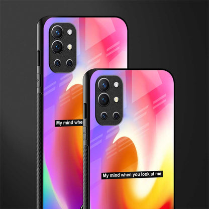 when you look at me glass case for oneplus 9r image-2