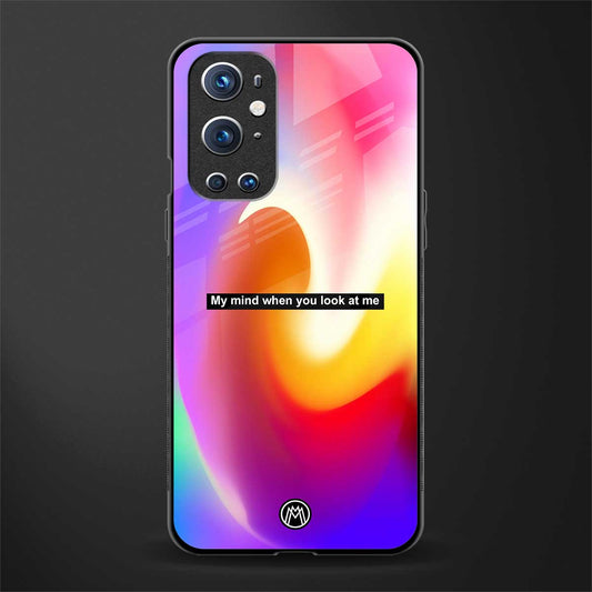when you look at me glass case for oneplus 9 pro image