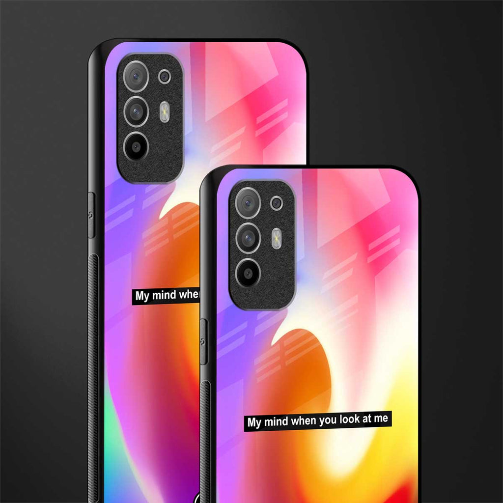 when you look at me glass case for oppo f19 pro plus image-2