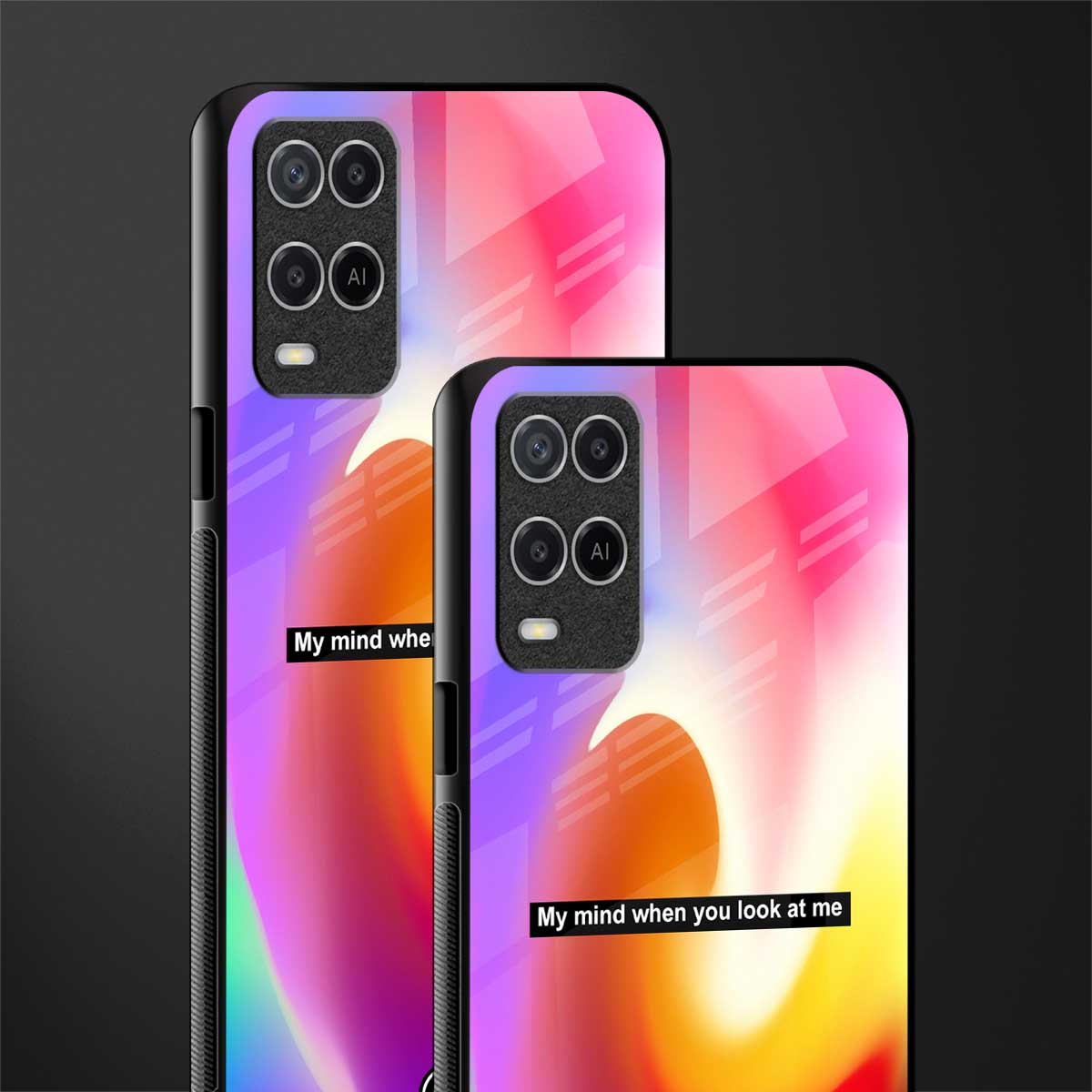 when you look at me glass case for oppo a54 image-2