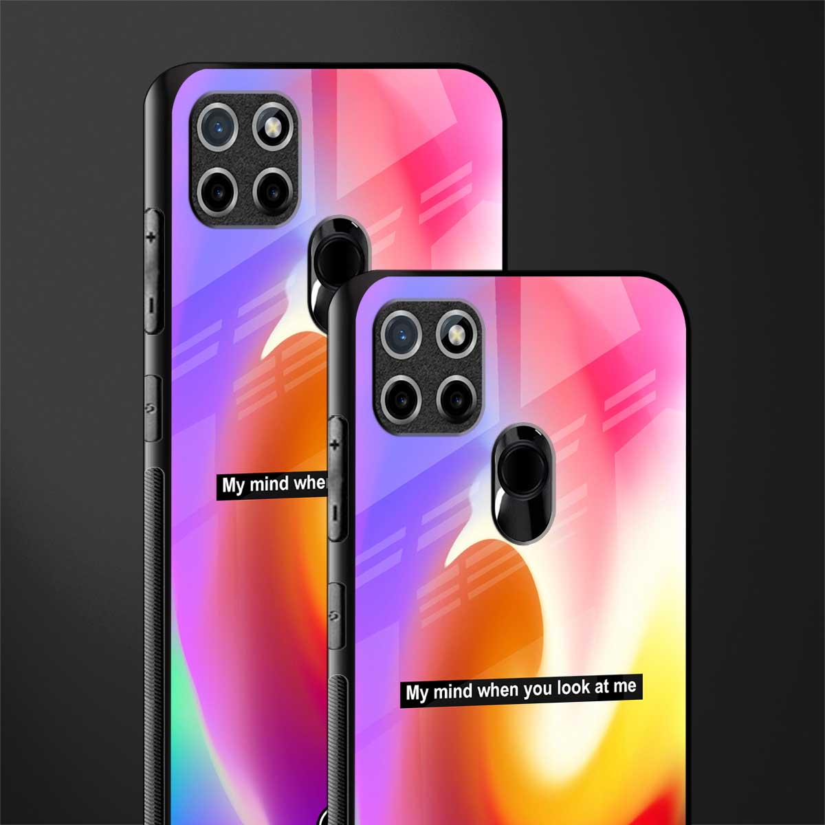 when you look at me glass case for realme c21 image-2