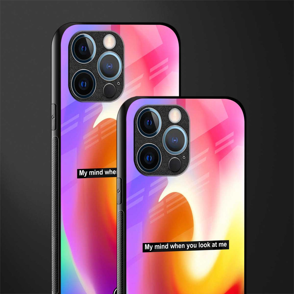 when you look at me glass case for iphone 12 pro image-2