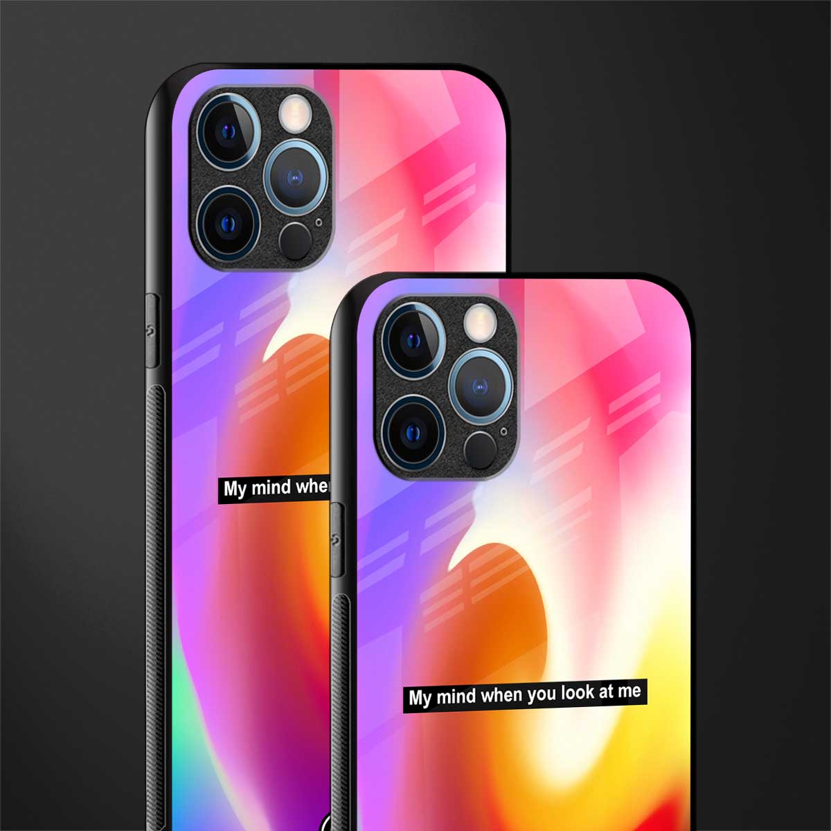 when you look at me glass case for iphone 12 pro max image-2