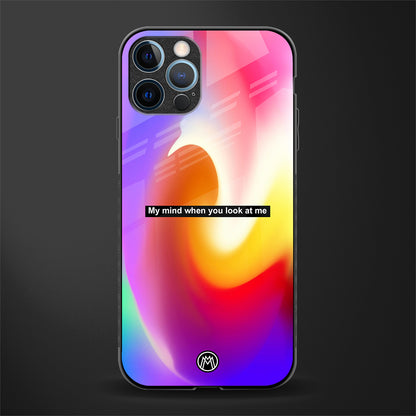when you look at me glass case for iphone 12 pro max image