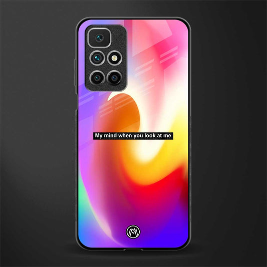 when you look at me glass case for redmi 10 prime image