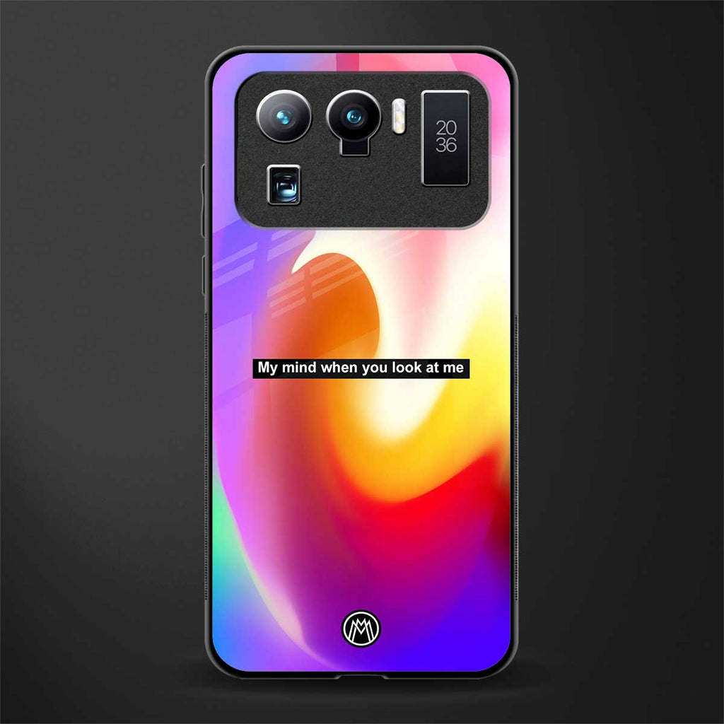 when you look at me glass case for mi 11 ultra 5g image