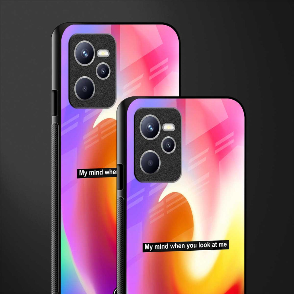when you look at me glass case for realme c35 image-2