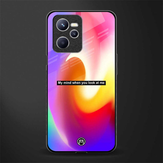 when you look at me glass case for realme c35 image